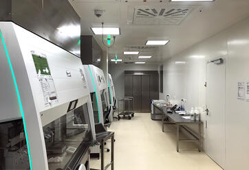 Aseptische Herstellung/Reinraum