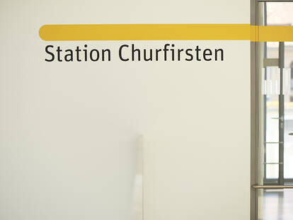 Beschriftungen im Neubau