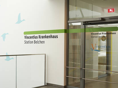 Beschriftungen im Neubau