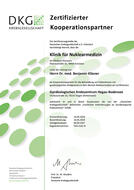 Zertifikat Klinik Nuklearmedizin Gynäkologisches Zentrum