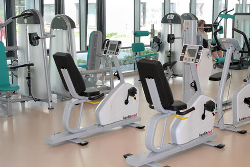 Der Geräteraum der Physiotherapie am Klinikum Konstanz