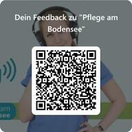 Bewertungsbogen zum Podcast "Pflege am Bodensee"