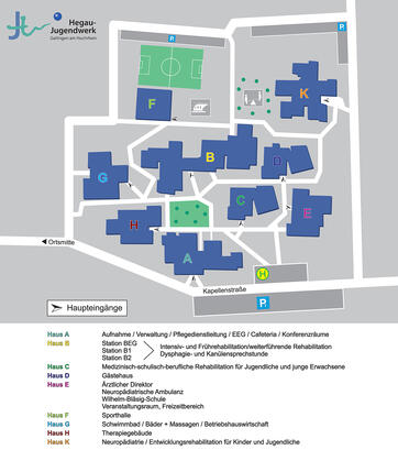 Lageplan Klinikum Konstanz