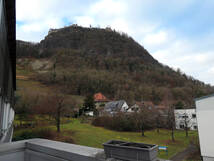 Blick von der Terrasse auf den Hohentwiel