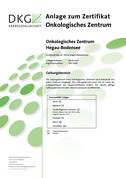 Onkologisches Zentrum Hegau-Bodensee Zertifikatsanlage