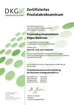 Prostatakrebszentrum Hegau-Bodensee