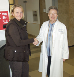 Lotsendienst der ehrenamtlichen Helferinnen