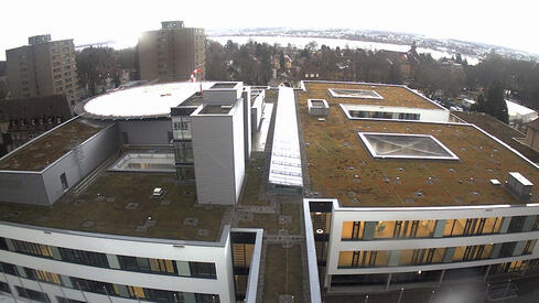 Der Hubschrauberlandeplatz am Klinikum Konstanz