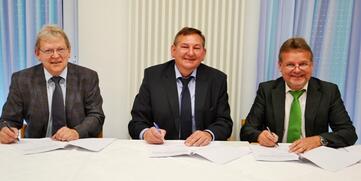 Kurzzeitpflege Vertragsunterzeichnung Engen