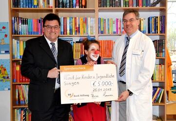 Spende BBBank an Kinderklinik Singen