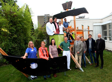 Kinderklinik Förderverein Außenanlage Spielgeräte