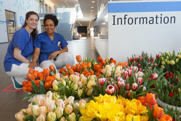 Blumenspende Insel Mainau für Klinikum Konstanz