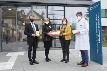 Klinikum KN Spende Luvos für PFlegekräfte