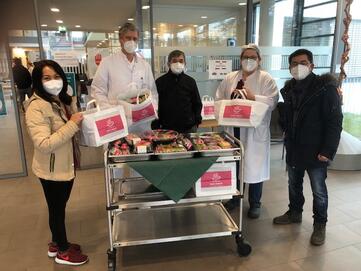 sushi-Spende Klinikum Konstanz