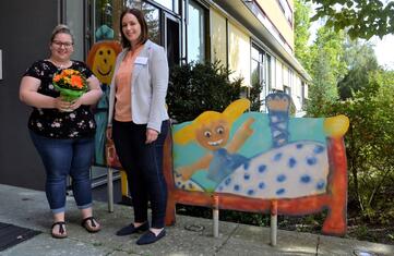 HBK Si Glückwunsch Kinderkrankenschwester Daniela Faller