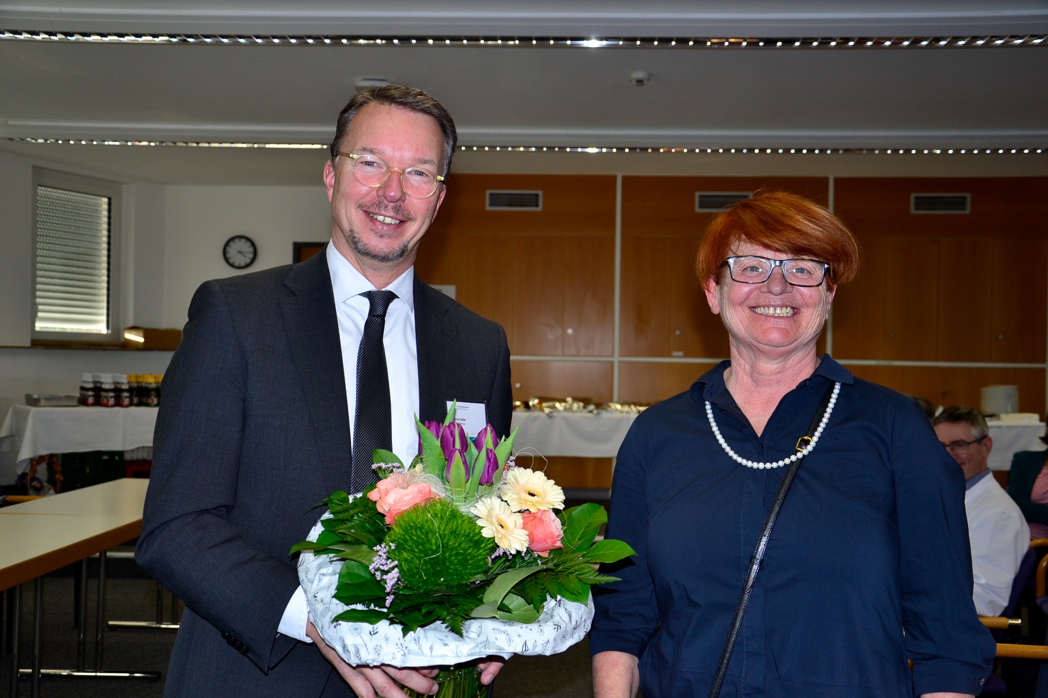 Verabschiedung Christa Bartuschek. Bild: A. Jagode