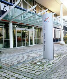 Haupteingang des Herz-Zentrums Bodensee